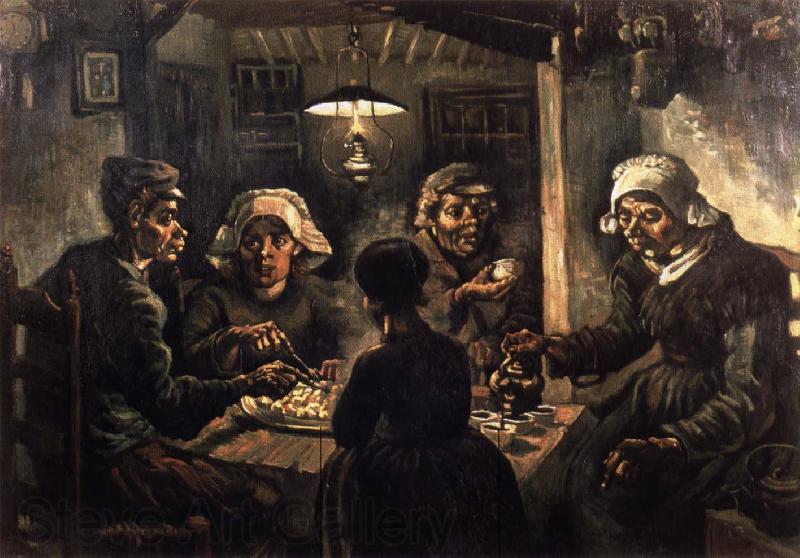 Vincent Van Gogh The potato eaters Norge oil painting art
